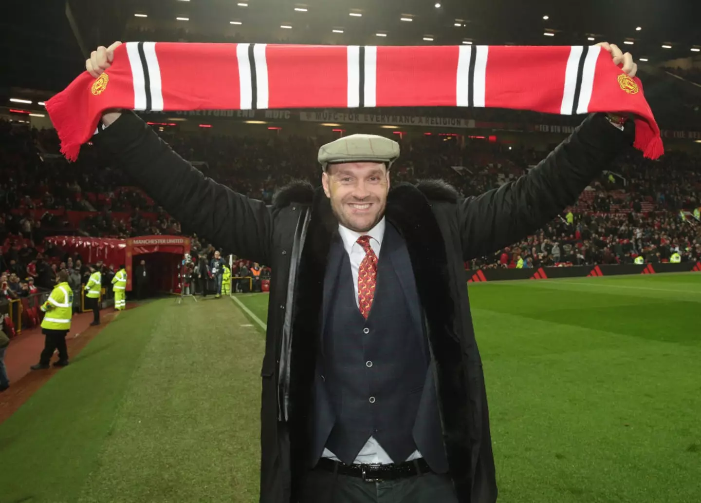 Tyson Fury at Old Trafford in 2018 (Credit:Getty)