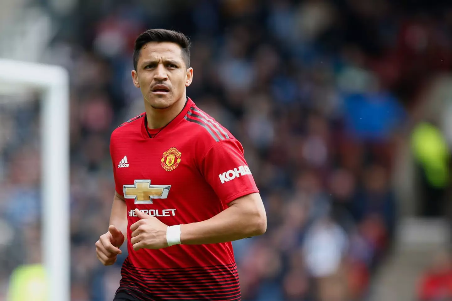 Alexis Sanchez failed to find his previous form while playing for Manchester United. Image: Getty