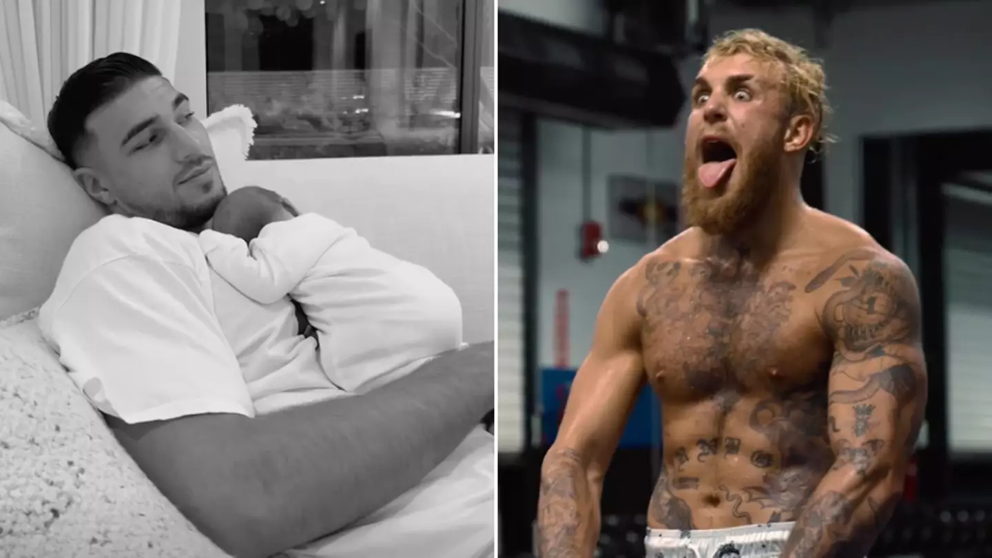 Jake Paul brutally trolls Tommy Fury's baby daughter announcement