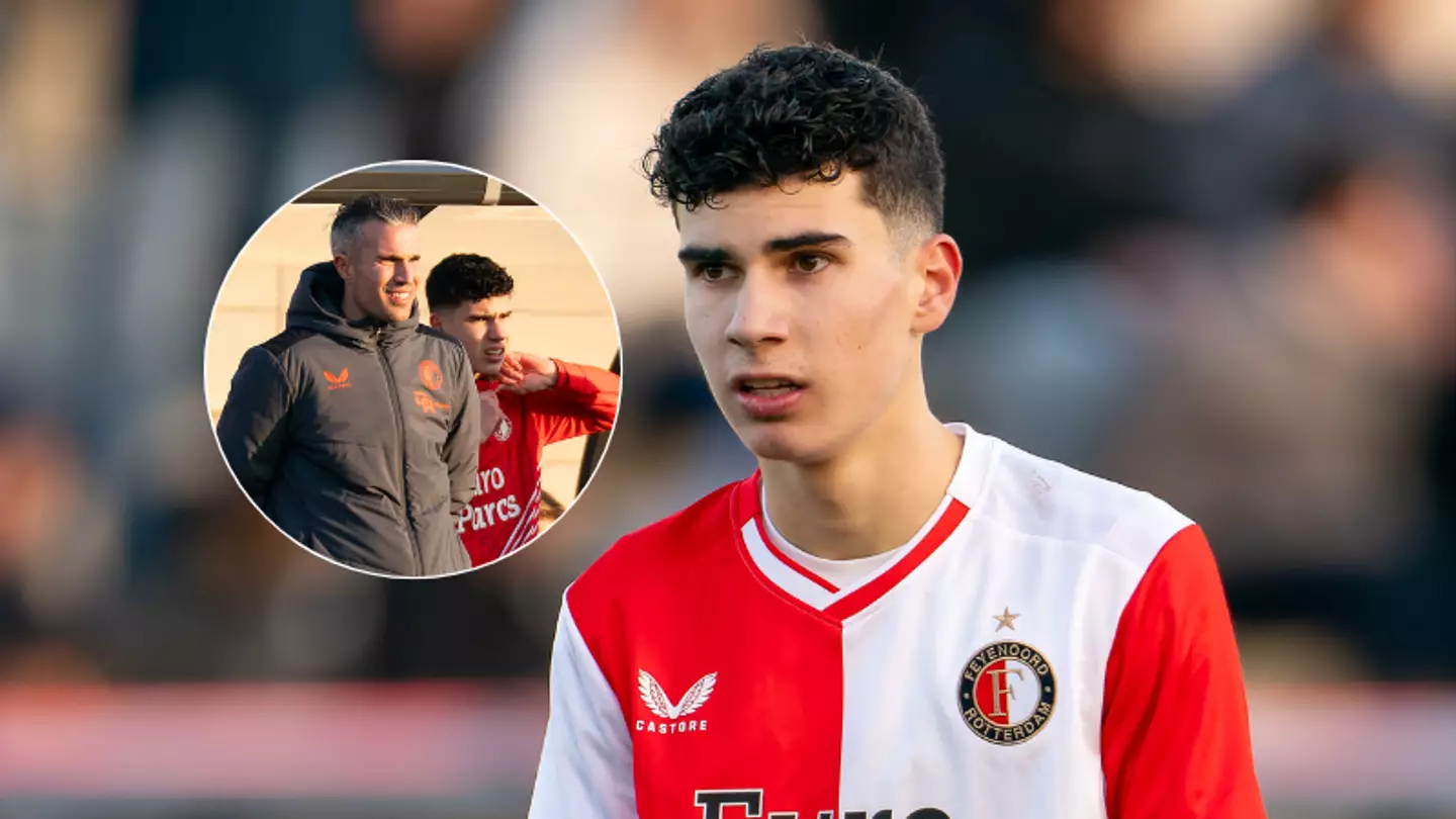 Robin van Persie Makes Huge Decision Regarding Teenage Son Shaqueel