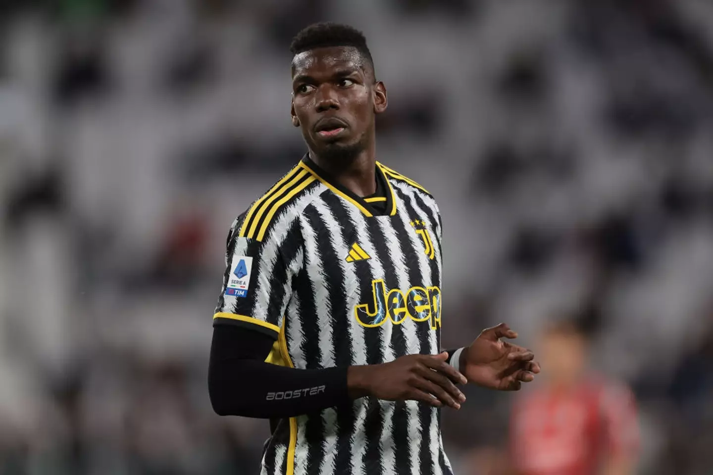 Juventus star Paul Pogba pictured (