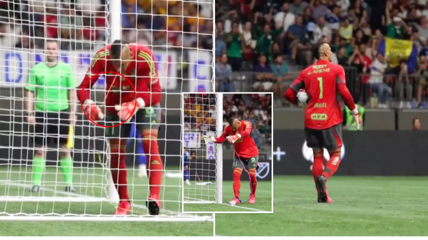 Tigres goalkeeper Nahuel Guzman performs insane magic trick to distract penalty taker and it worked