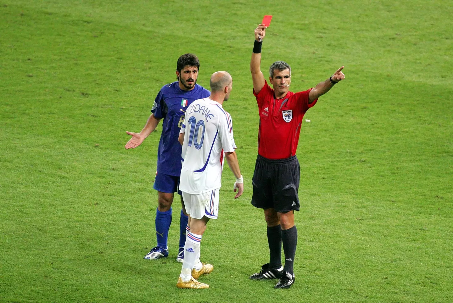Zidane in the World Cup final
