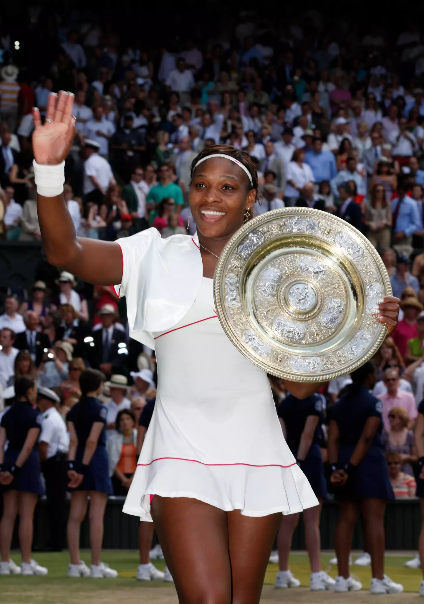 Williams won 23 Grand Slam singles titles including Wimbledon seven times (Image: Alamy)