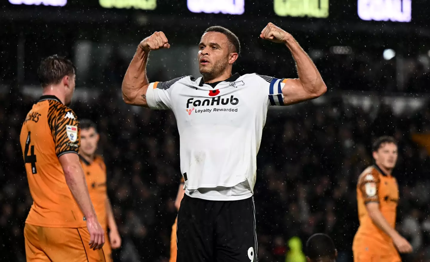 Carlton Morris has scored 10 league goals this season. Image: Getty