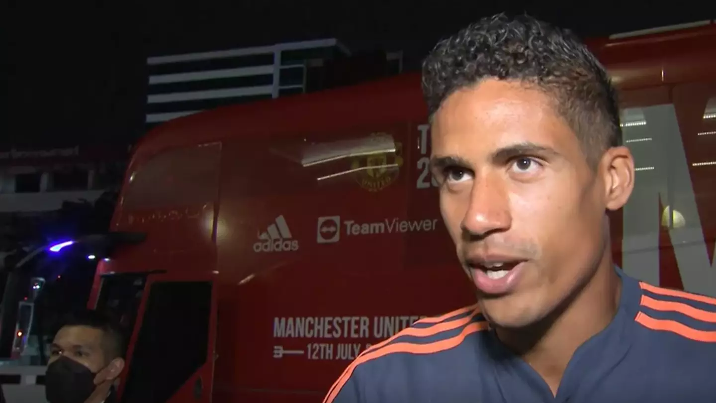 Raphael Varane Reacts To Man United 4-0 Thrashing Of Liverpool