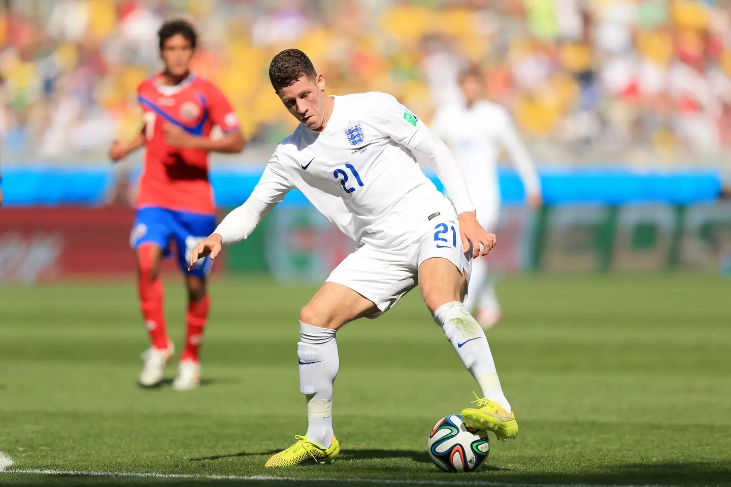 Barkley played in the 2014 World Cup. Image: Alamy