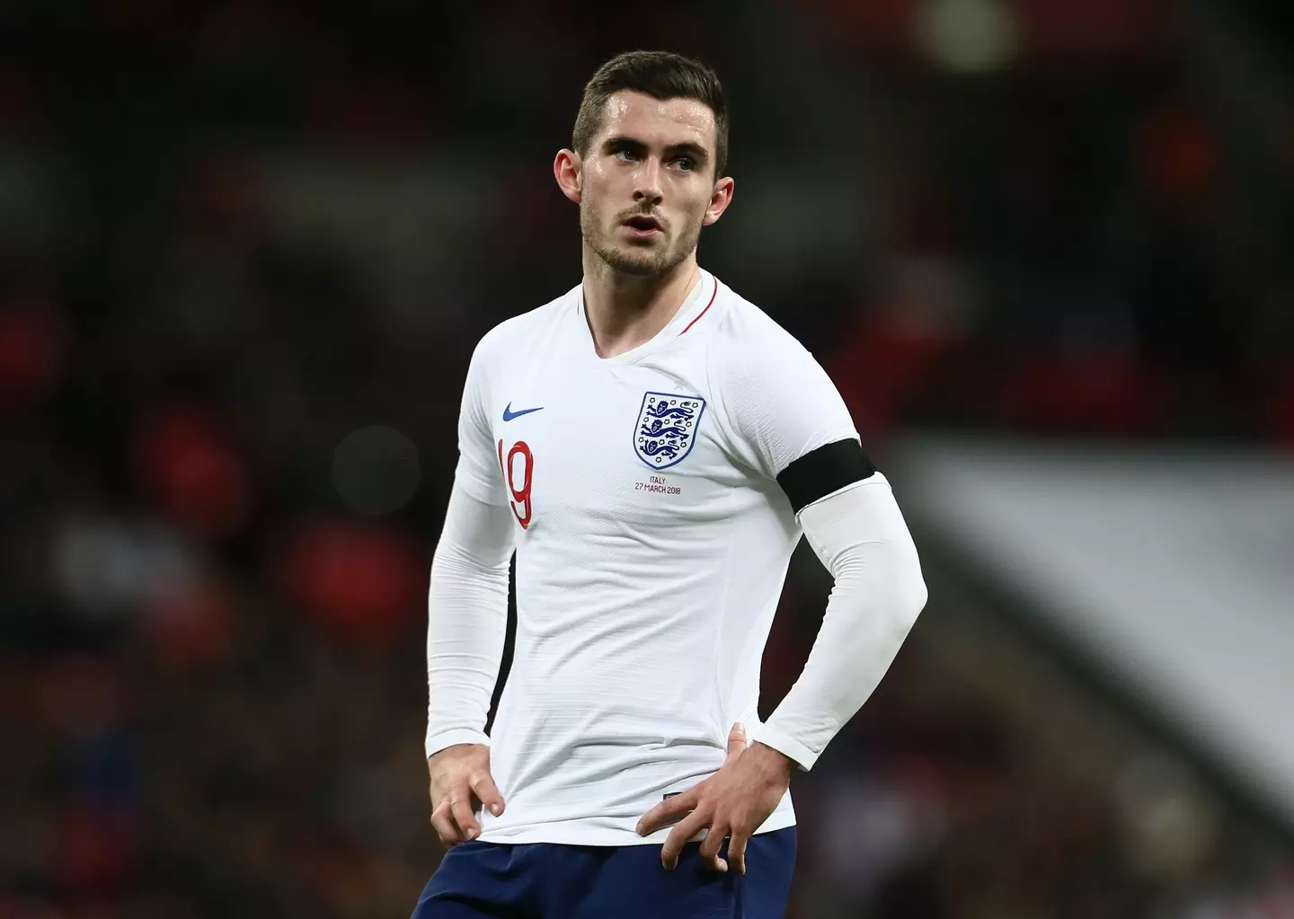 Cook made one senior appearance for England against Italy. Image: Alamy