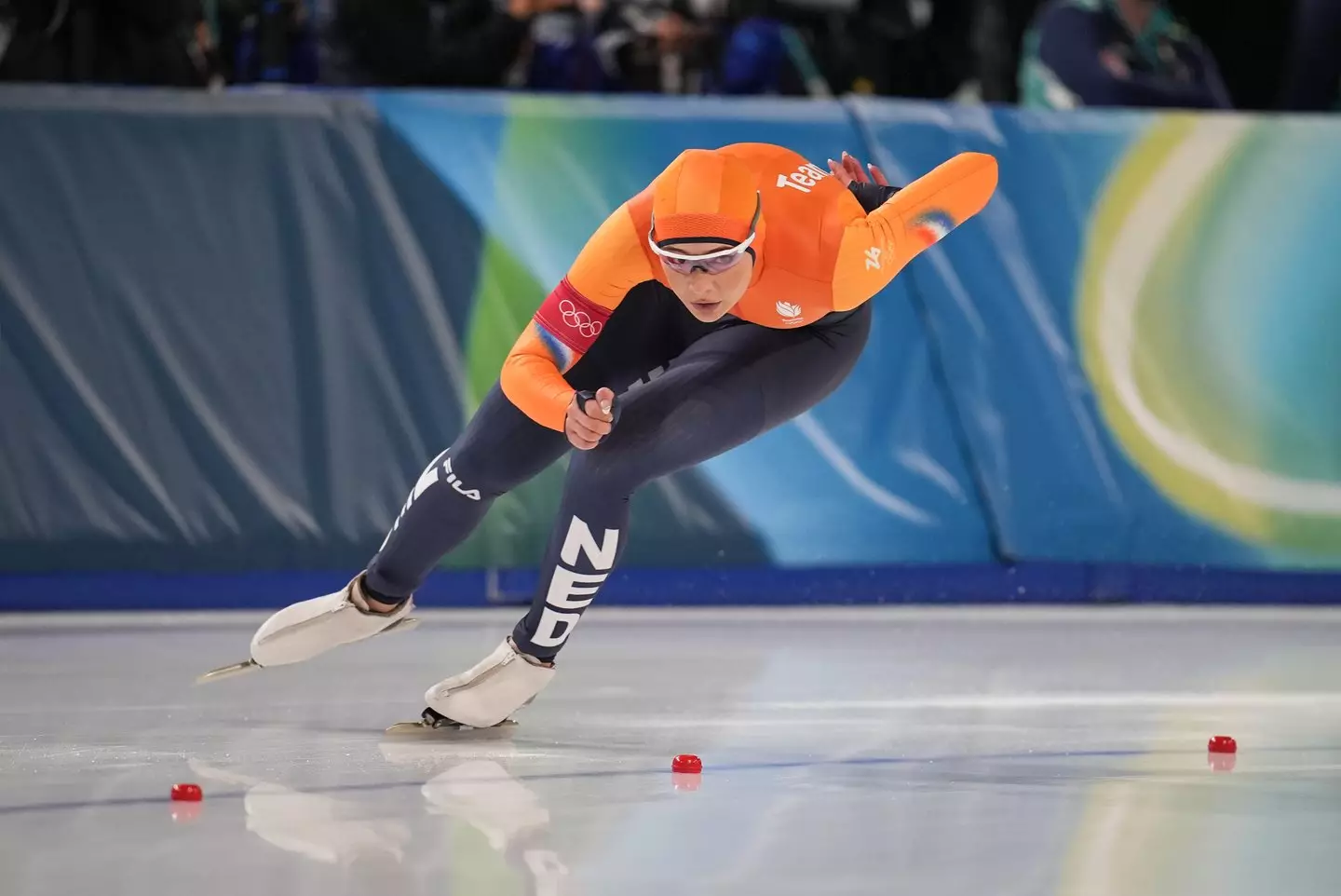 Jutta Leerdam won gold at the 2026 Winter Olympic Games. Image: Getty