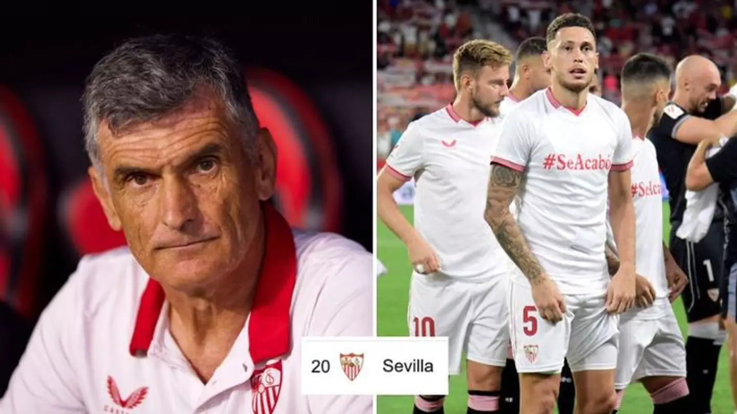 Sevilla are bottom of La Liga after ‘transfer listing their entire squad’