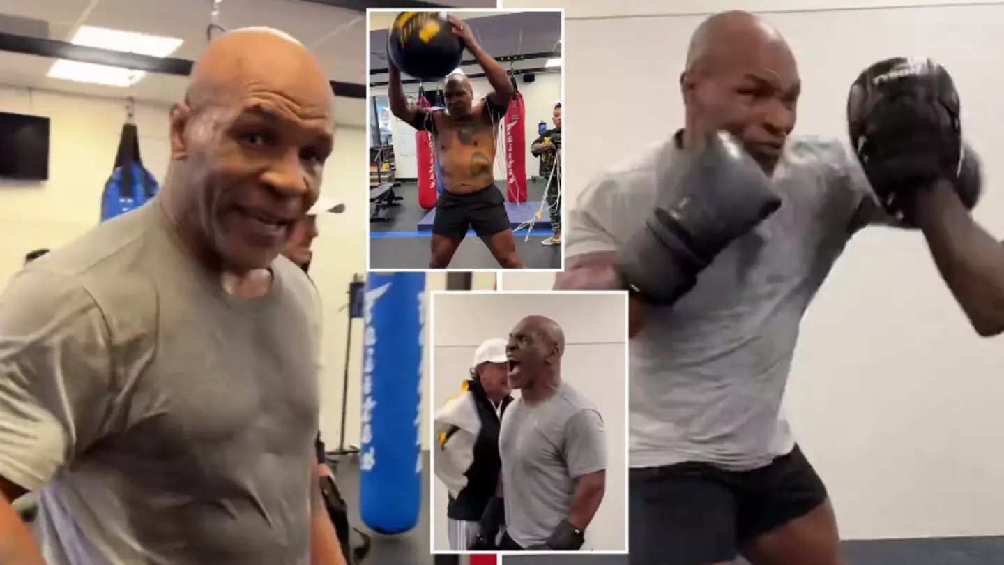 Mike Tyson sends chilling six-word warning to Jake Paul in new training video