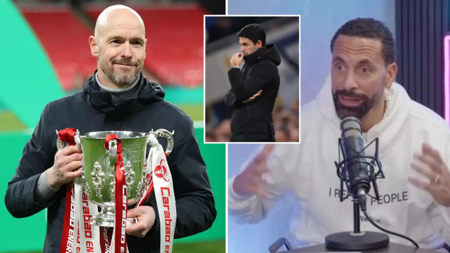Rio Ferdinand argues Man United will have had a 'better season' than Arsenal if Gunners bottle league title to Man City