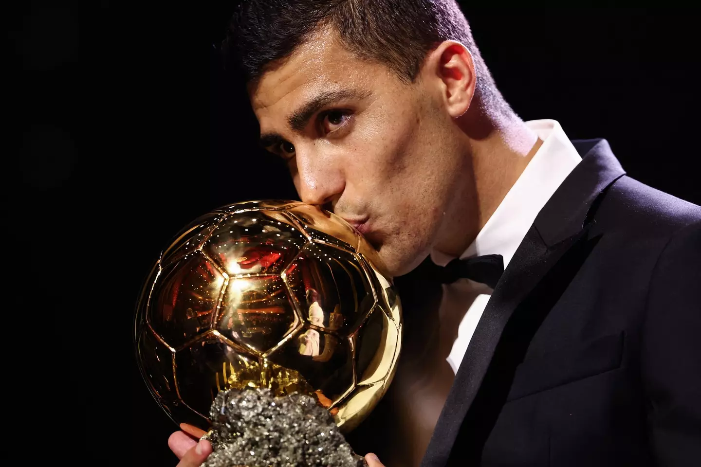 Rodri claimed the 2024 Ballon d'Or after a stellar year. Image: Getty