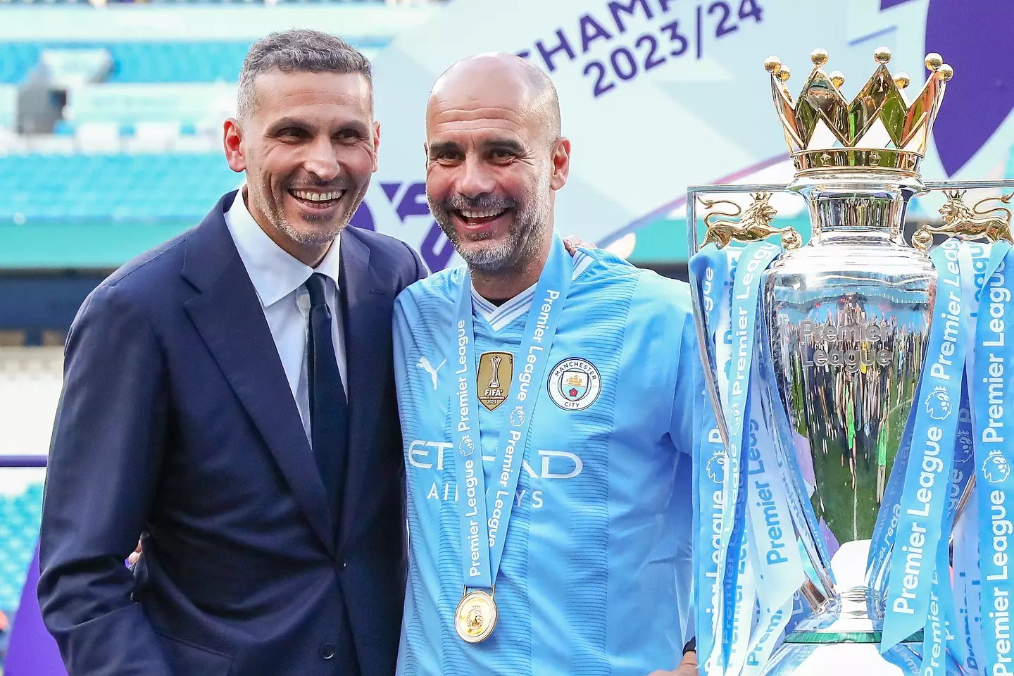 Manchester City are waiting for the official verdict in their Premier League charges case. Image: Getty