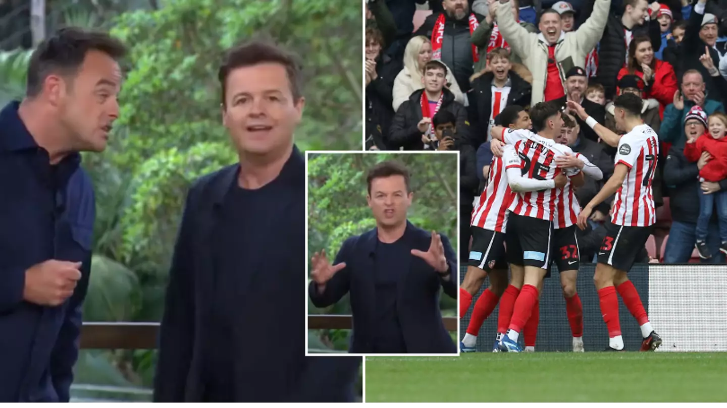 Risky joke about Sunderland on last night's I'm A Celebrity has divided opinion