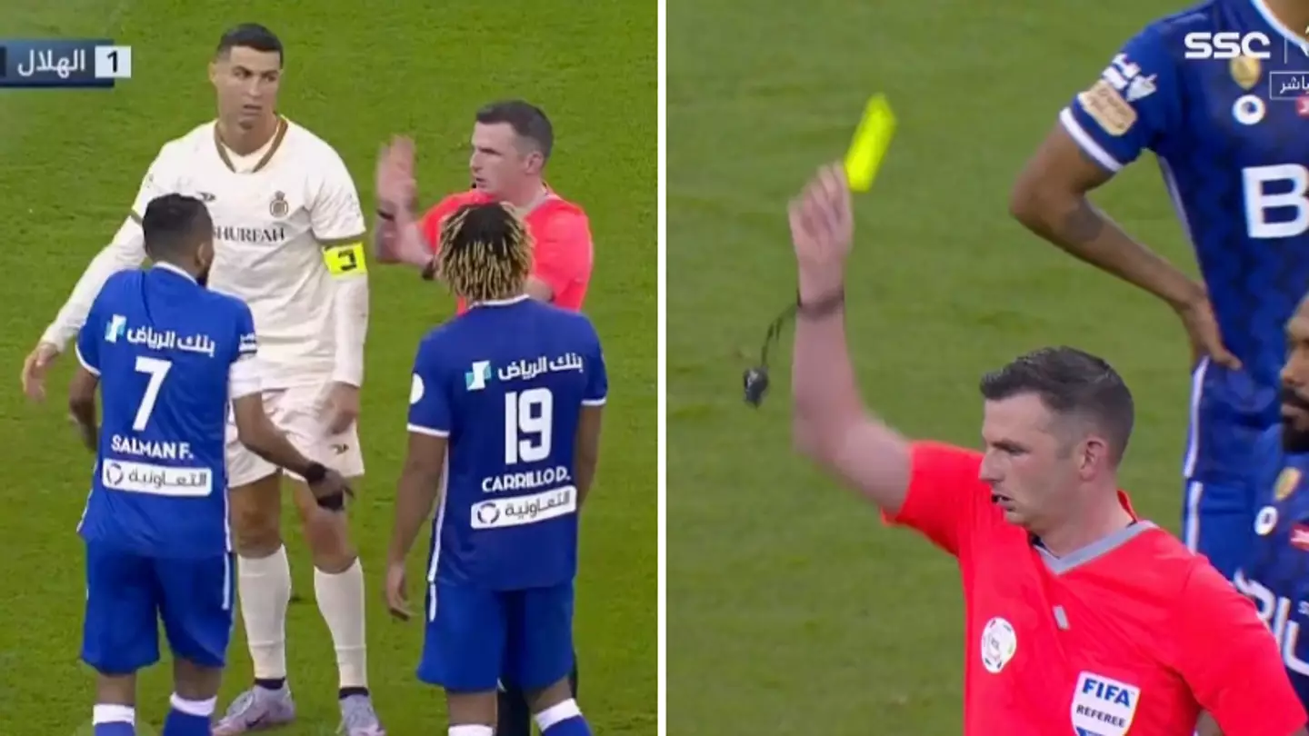 Premier League referee Michael Oliver was paid huge fee for officiating Cristiano Ronaldo's team in Saudi Arabia