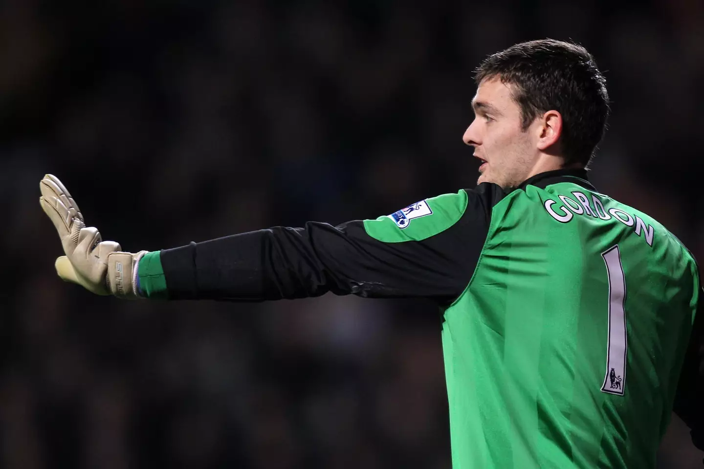 Craig Gordon's start to life in England was tricky. (Image