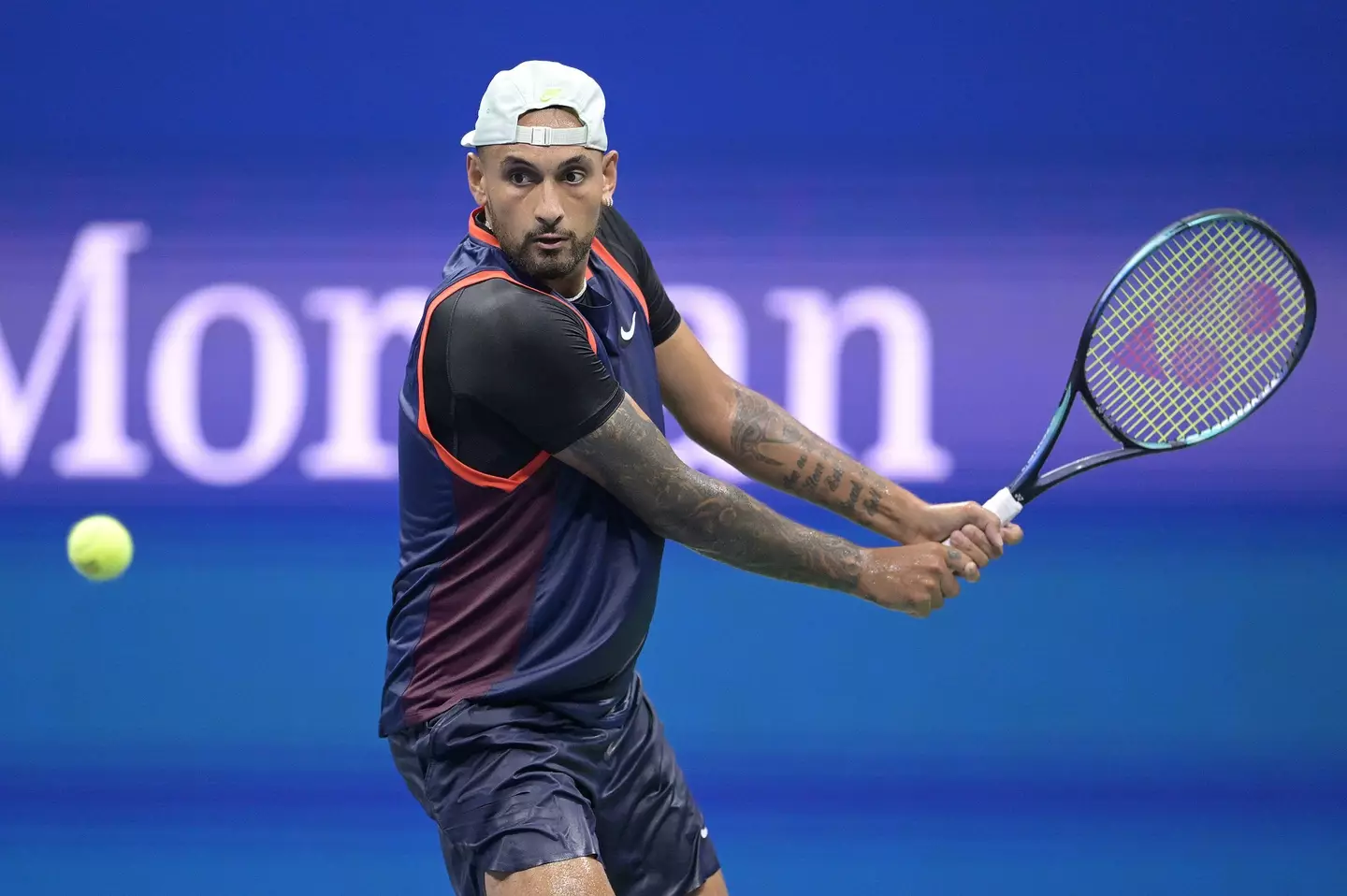 Kyrgios was in excellent form against Medvedev. Image: Alamy