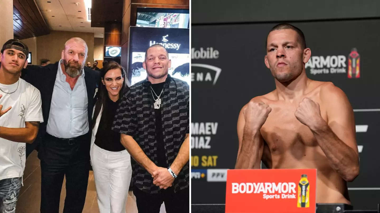 Nate Diaz teases move to WWE in cryptic post with Triple H