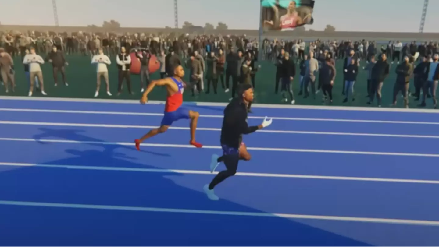 3D simulation shows how Noah Lyles vs Tyreek Hill race would finish as Olympic star pulls out of challenge