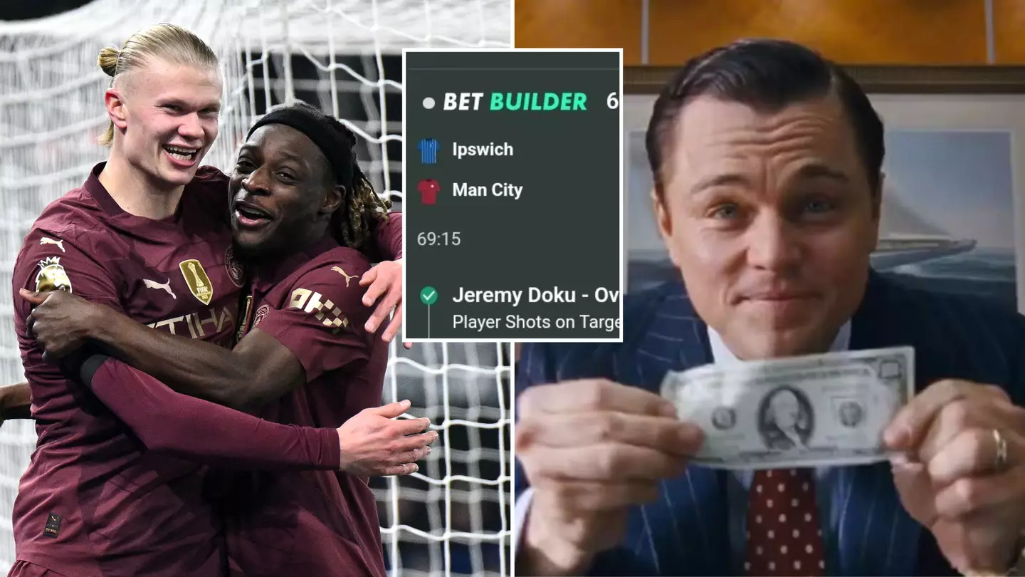 Punter wins thousands with best bet of the entire season placed during Ipswich vs Man City