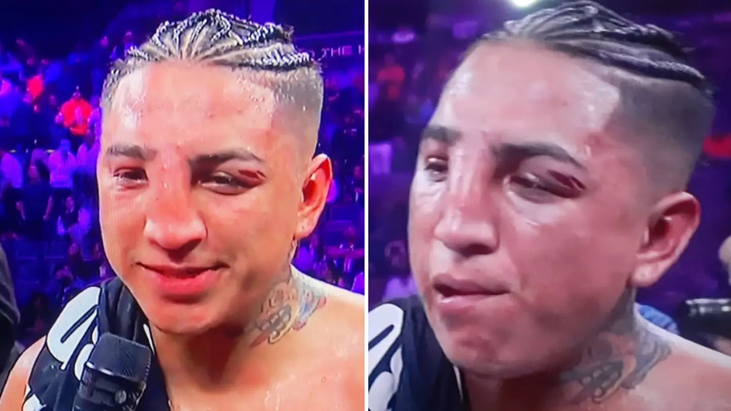 Boxer Mario Barrios Made To 'Look Like Avatar Character' In Brutal Loss To Keith Thurman