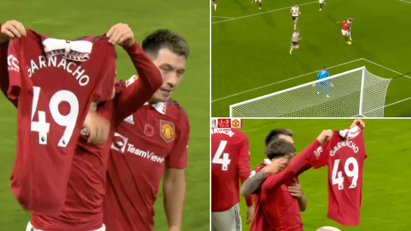 Alejandro Garnacho scores 93rd minute winner against Fulham, pulls out Lionel Messi's iconic celebration