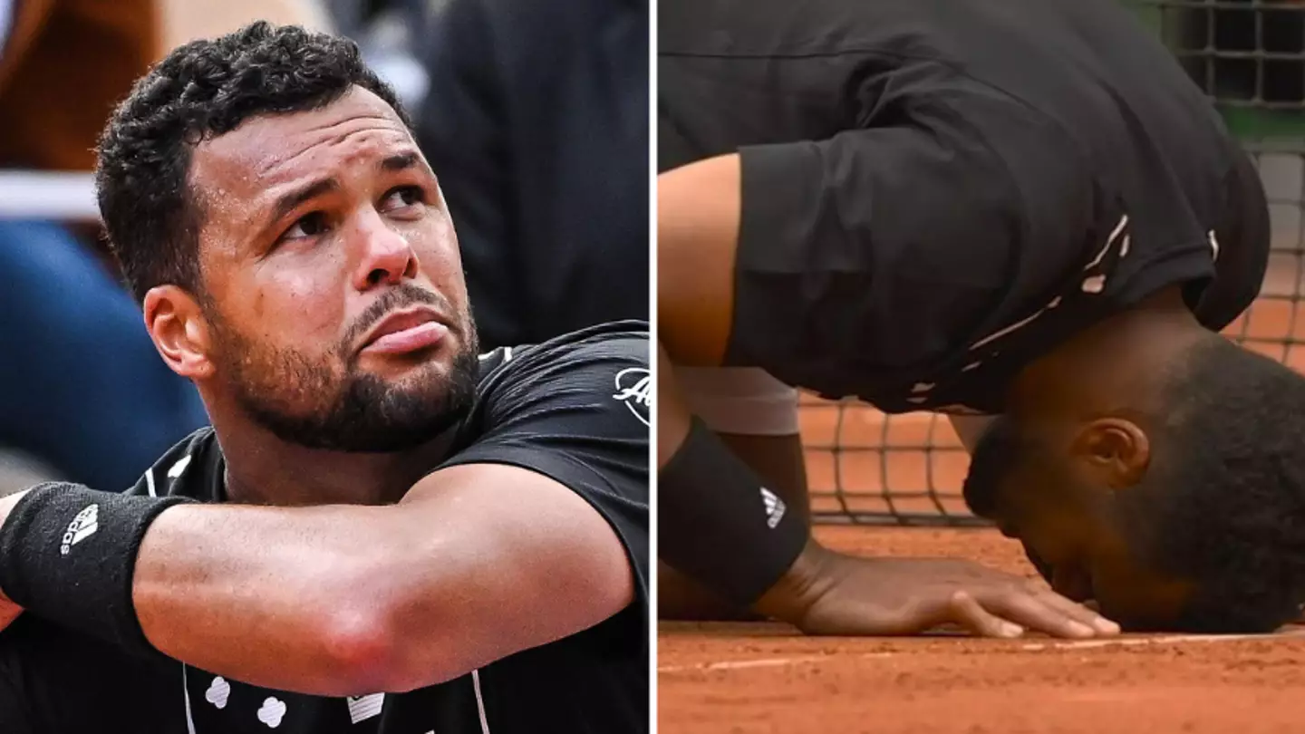 Cult Tennis Legend Jo-Wilfried Tsonga Breaks Down During Emotional Retirement Match