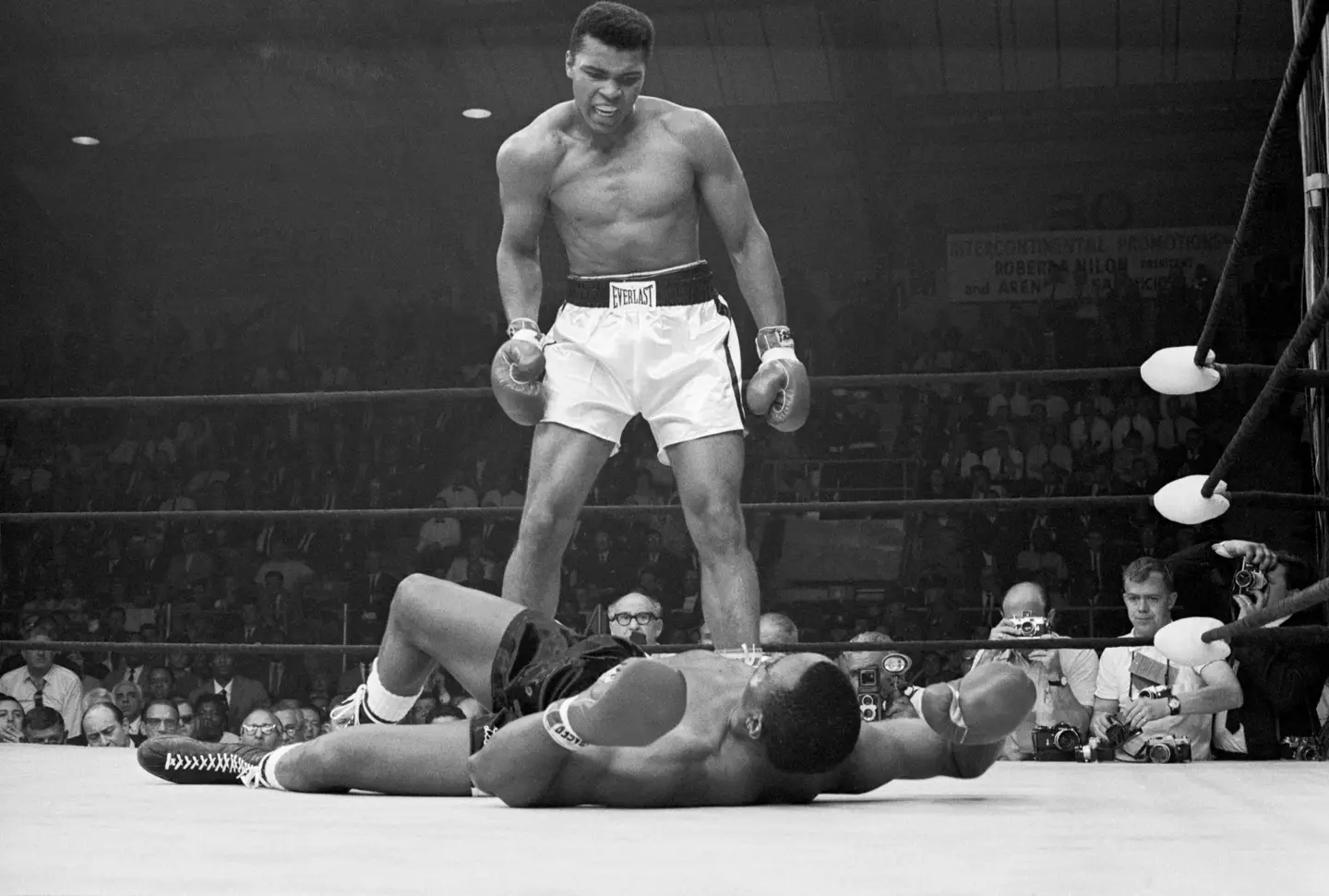 Ali is considered the greatest fighter of all time by the AI (Getty)