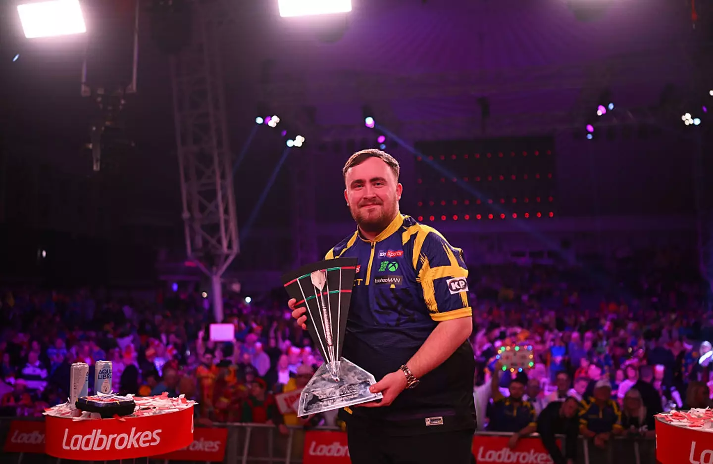Luke Littler won the Players Championship Finals (Credit:Getty)