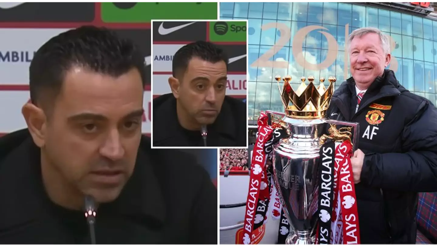 Xavi gave a brutally honest speech after announcing Barcelona exit and even mentioned Sir Alex Ferguson