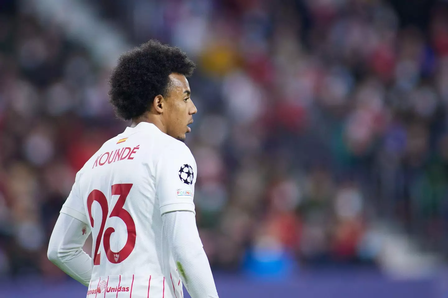 Jules Kounde could depart Sevilla this summer. (Alamy)