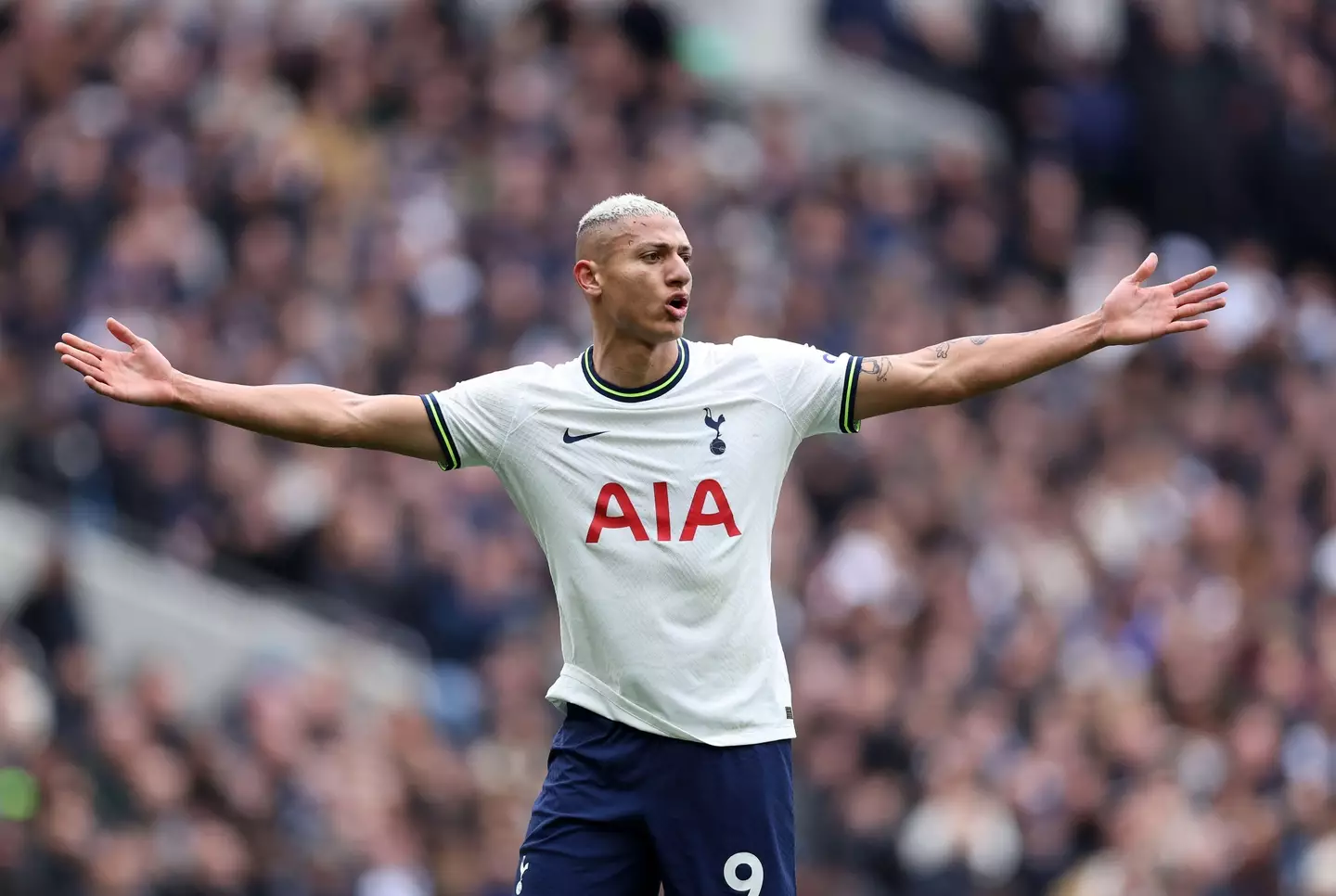 Kleberson thinks Richarlison should swap north London for the north west. Image: Alamy