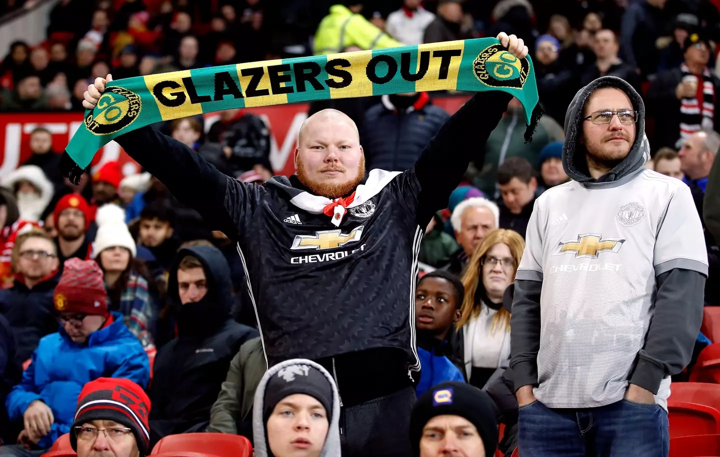 The Glazers have faced protests from fans over their ownership of the club (Image: Alamy)