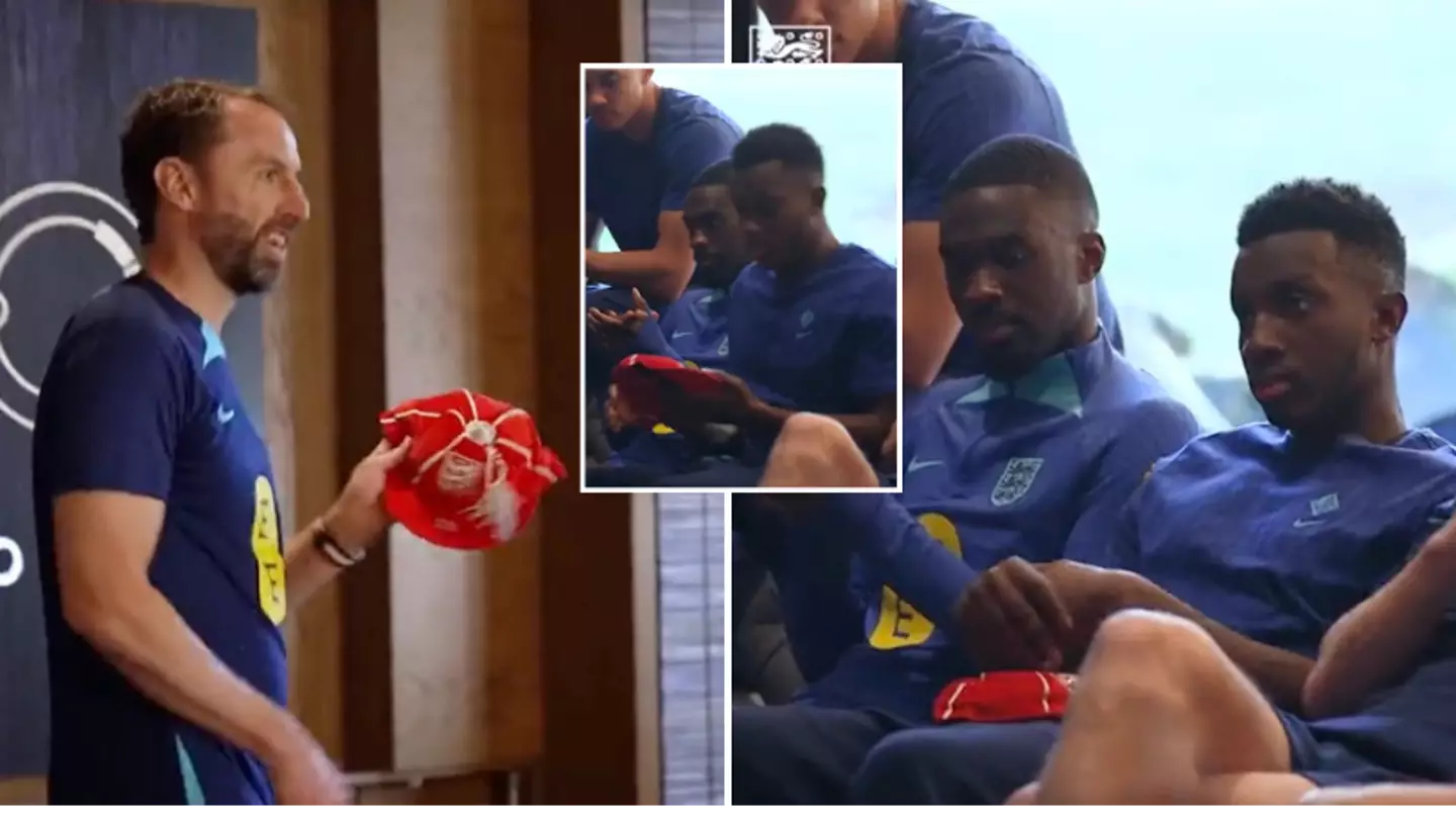 Footage of Eddie Nketiah receiving his England cap emerges, it's got fans talking