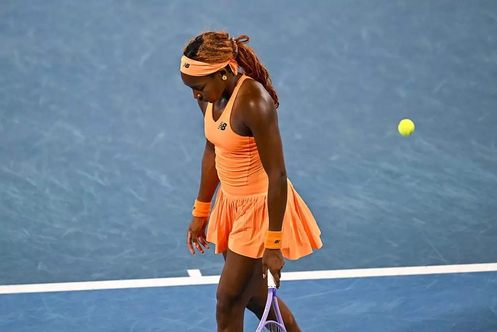 Coco Gauff is out of the Australian Open (Credit:Getty)