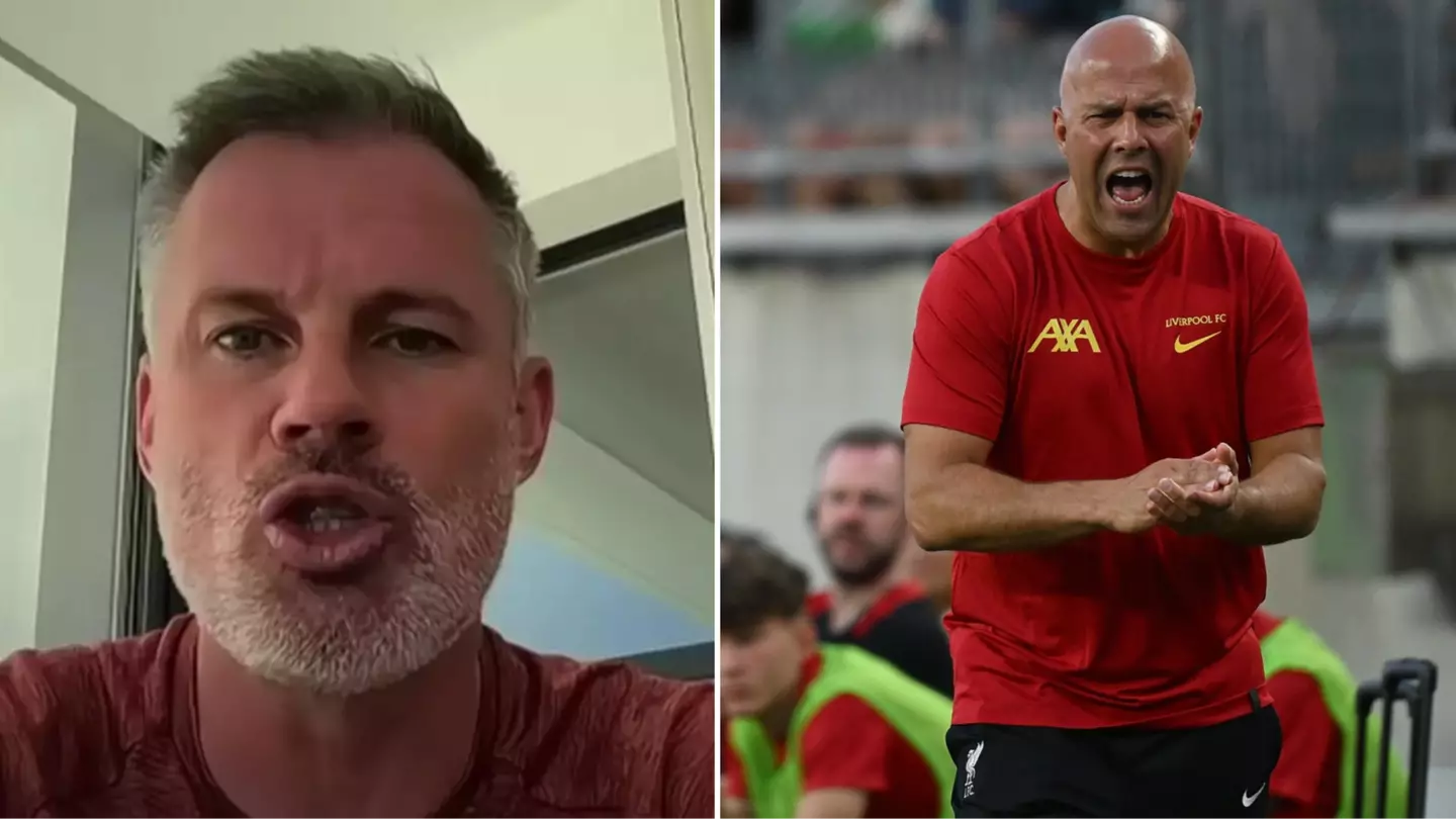 Jamie Carragher says Liverpool have three players in their team who 'can't run' including 21-year-old