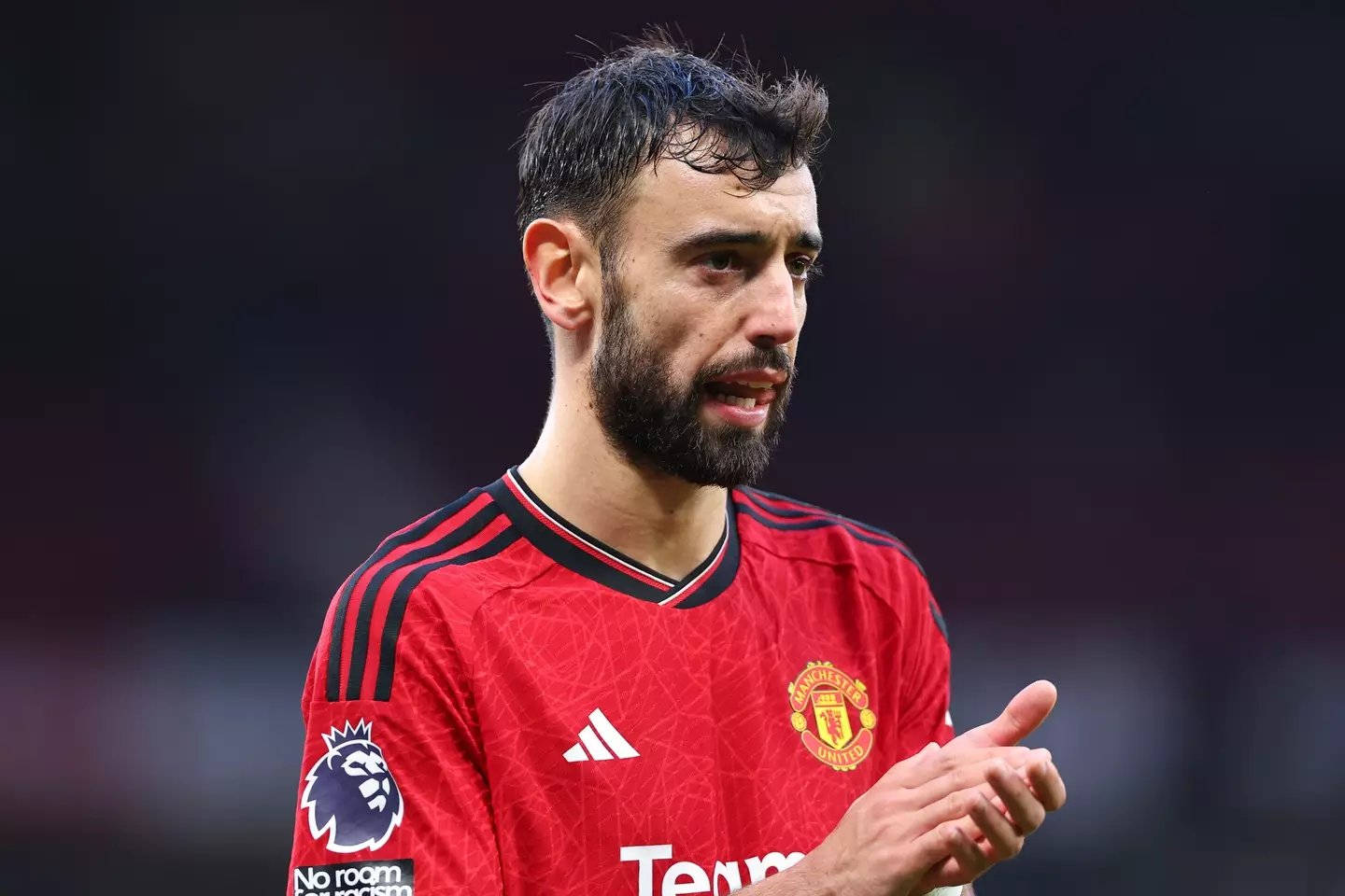 Manchester United attacker Bruno Fernandes. (