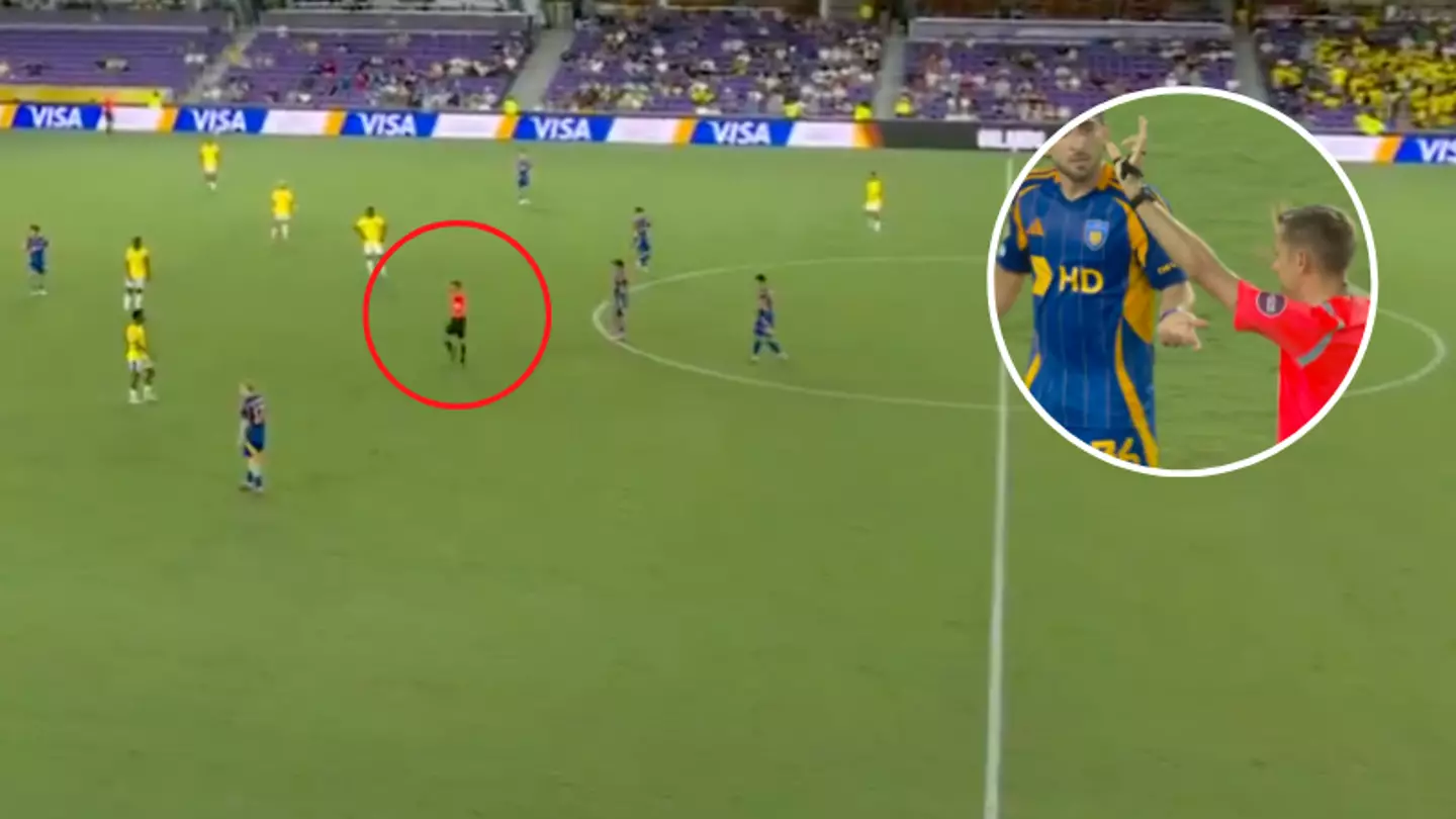 Club World Cup referee uses new rule not seen in football before and it caught the players off guard