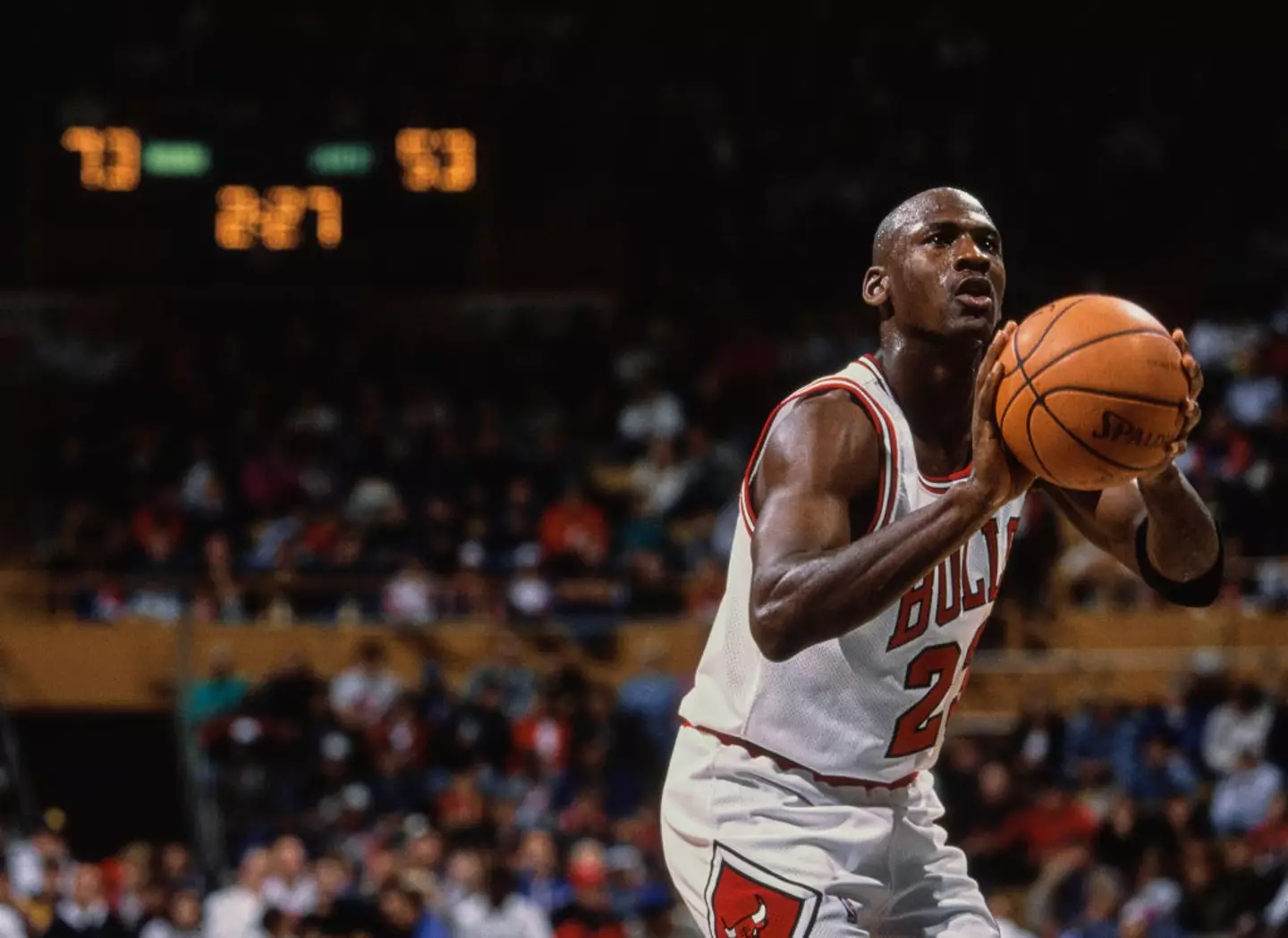 Michael Jordan is widely regarded as the best player of all time. (Image: Getty)