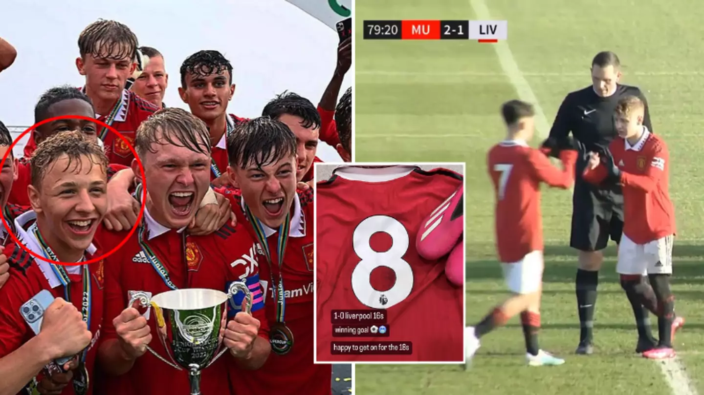 Man Utd youth player Amir Ibragimov has had a week to remember, he's going places