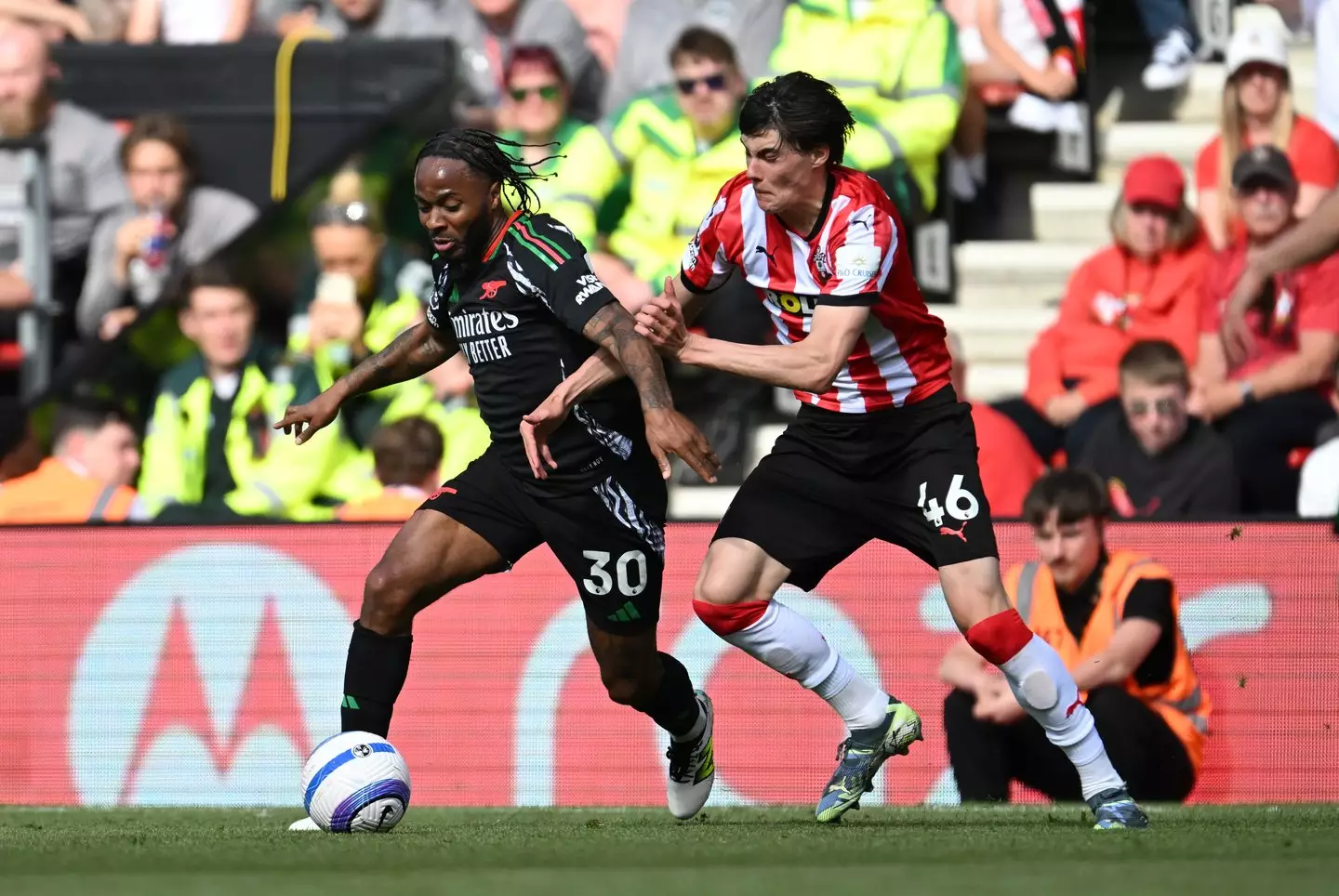 Sterling has not started a Premier League game since May. Image: Getty