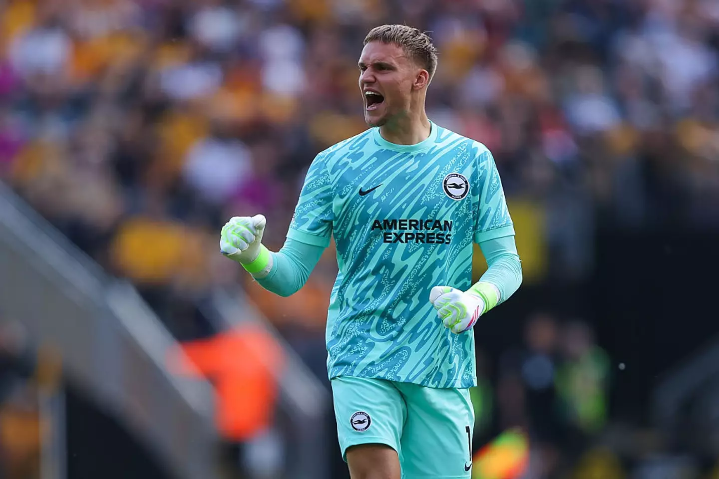 Bart Verbruggen has kept 11 clean sheets in the Premier League this season. (Image: Getty)