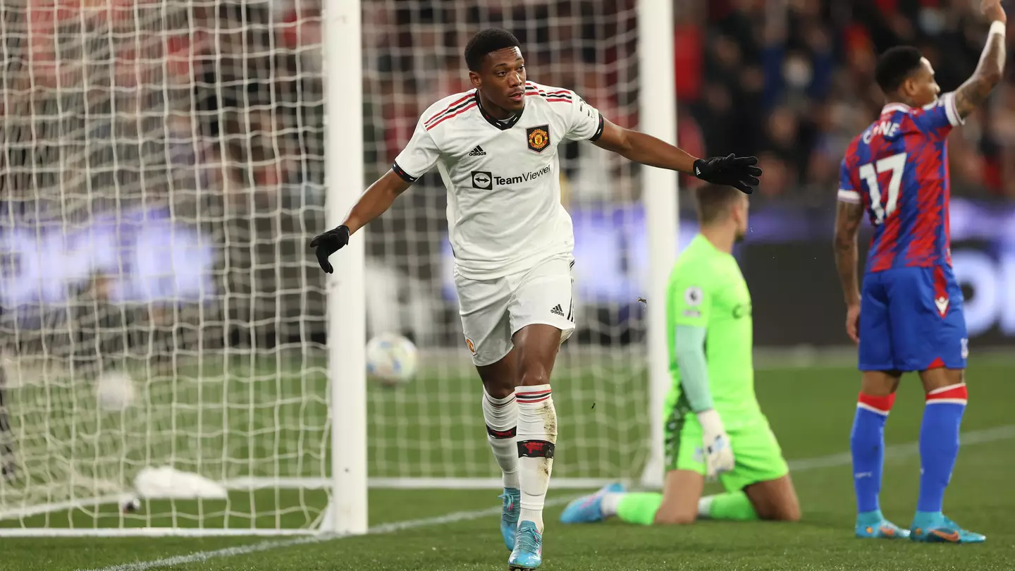 Manchester Untied 3-1 Crystal Palace Match Report: Anthony Martial Shines Again As Will Fish Is Sent Off