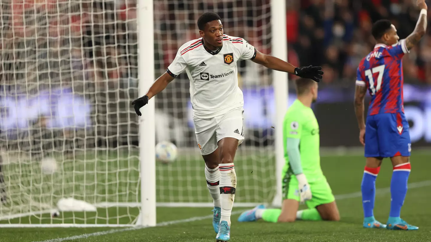 Anthony Martial scores against Crystal Palace. (Man Utd)