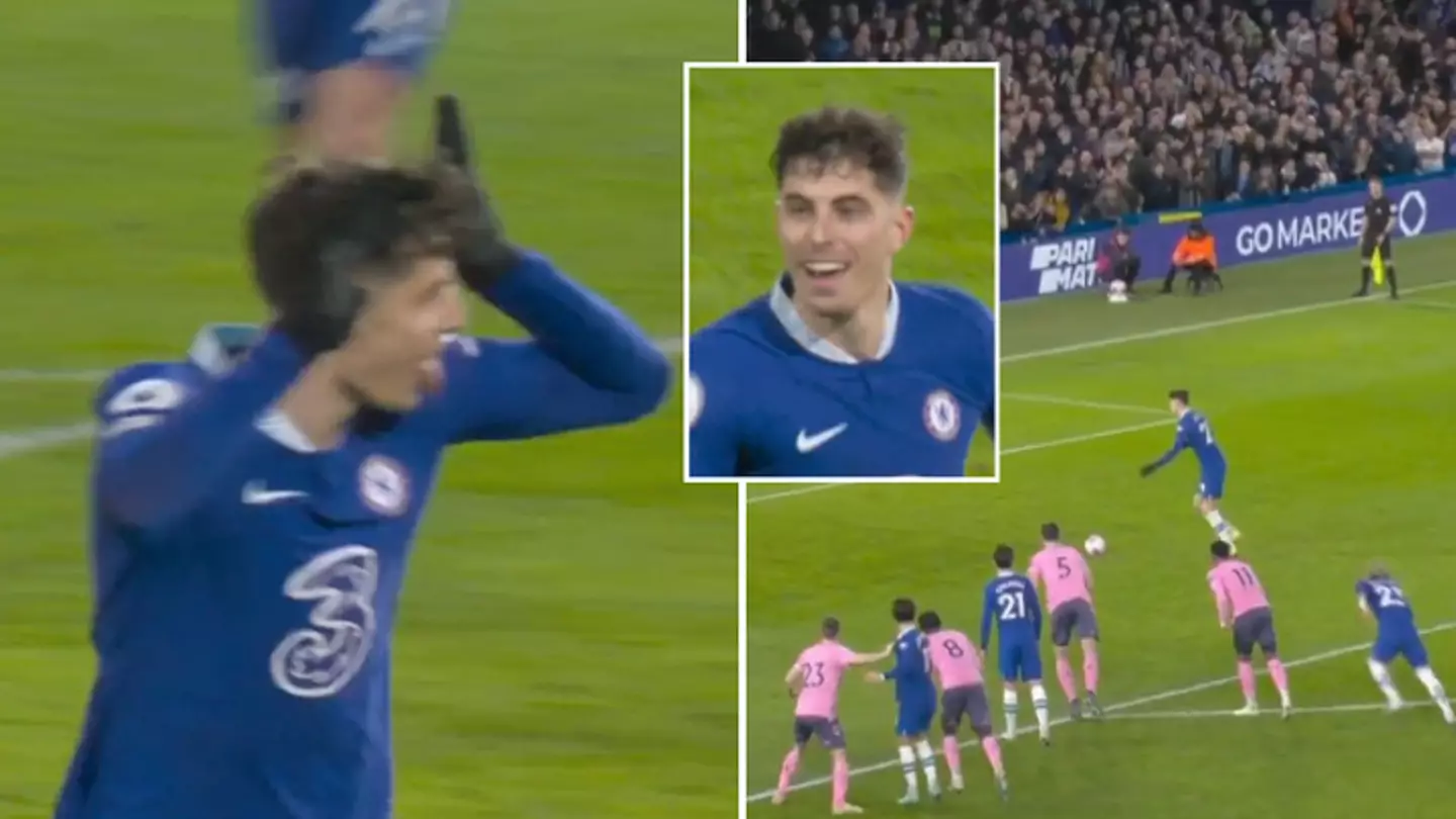 Chelsea boss Graham Potter wasn't impressed with Kai Havertz's goal celebration in Everton draw