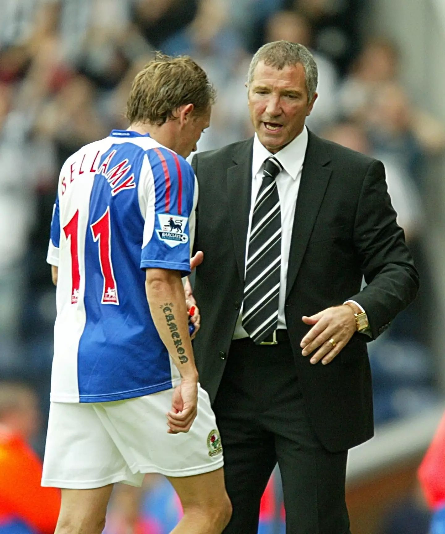 Bellamy was sold to Blackburn after falling out with Souness (Image credit: PA)