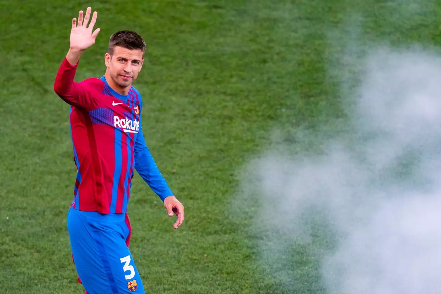 Pique has done the club a huge favour with his contract. Image: PA Images