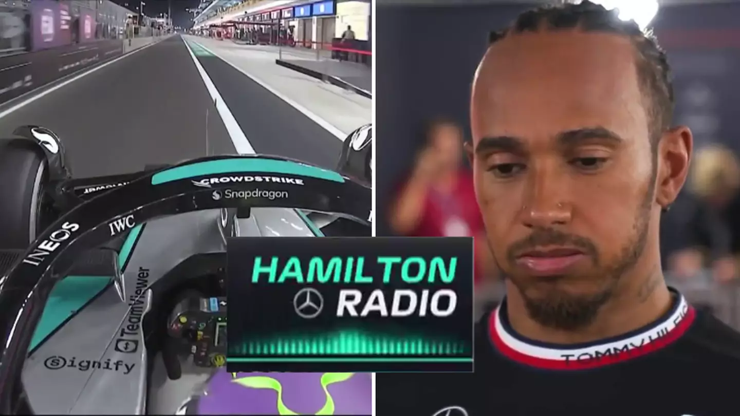 Lewis Hamilton issues apology to Mercedes as damning radio message emerges after disastrous F1 Qatar GP