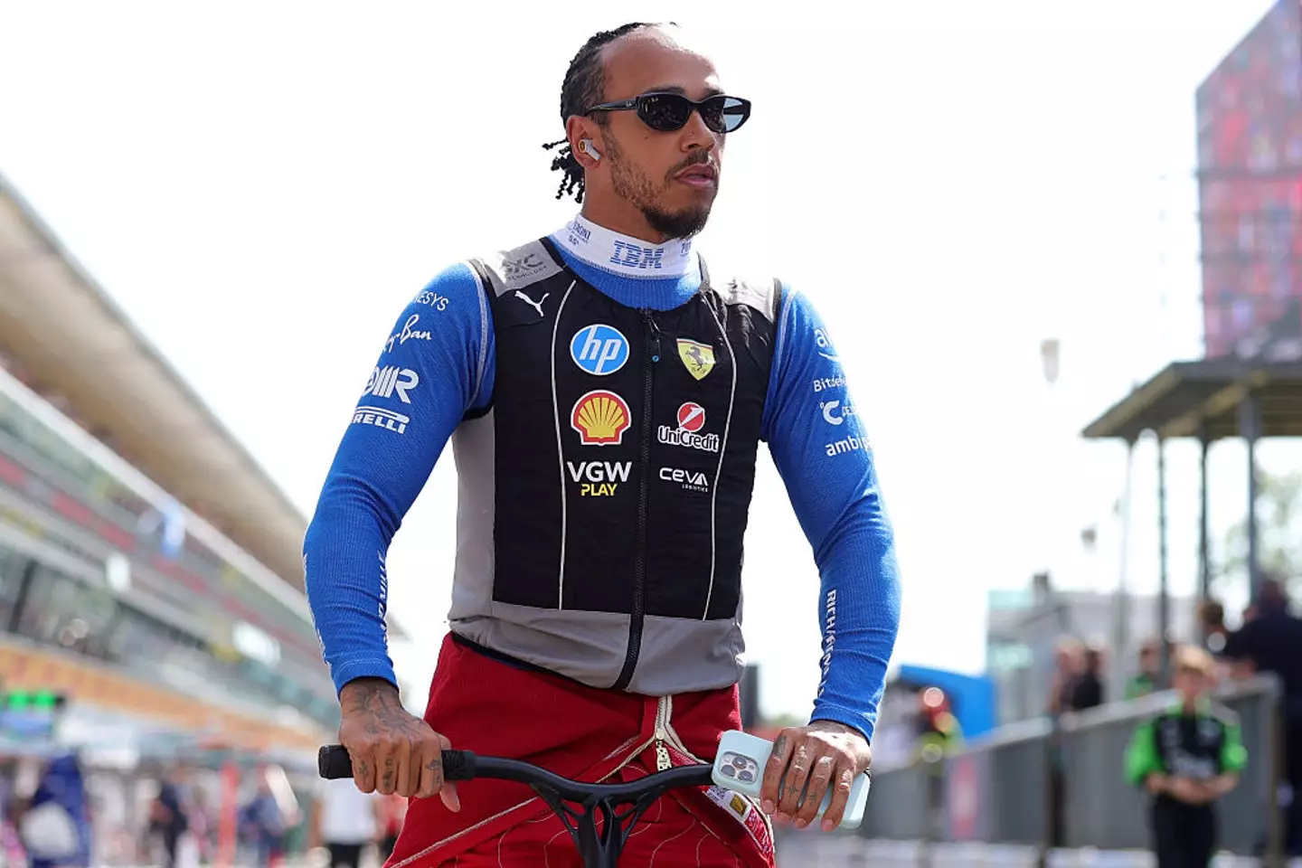 Hamilton has spoken out on Gaza (Image: Getty)